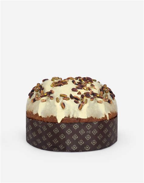 Dolce & Gabbana Sicilian Pistachio Panettone with a Velvety 